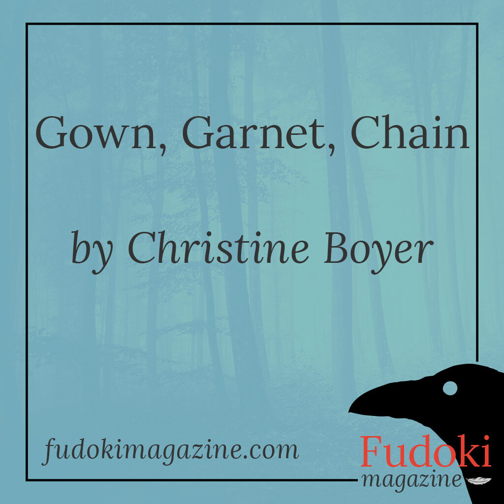 Gown Garnet Chain by Christine Boyer