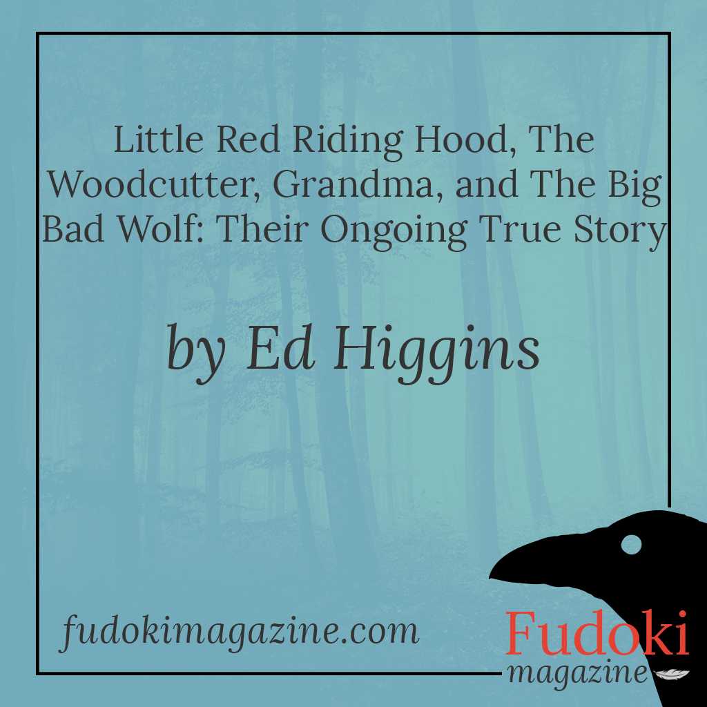 little red riding hood woodcutter